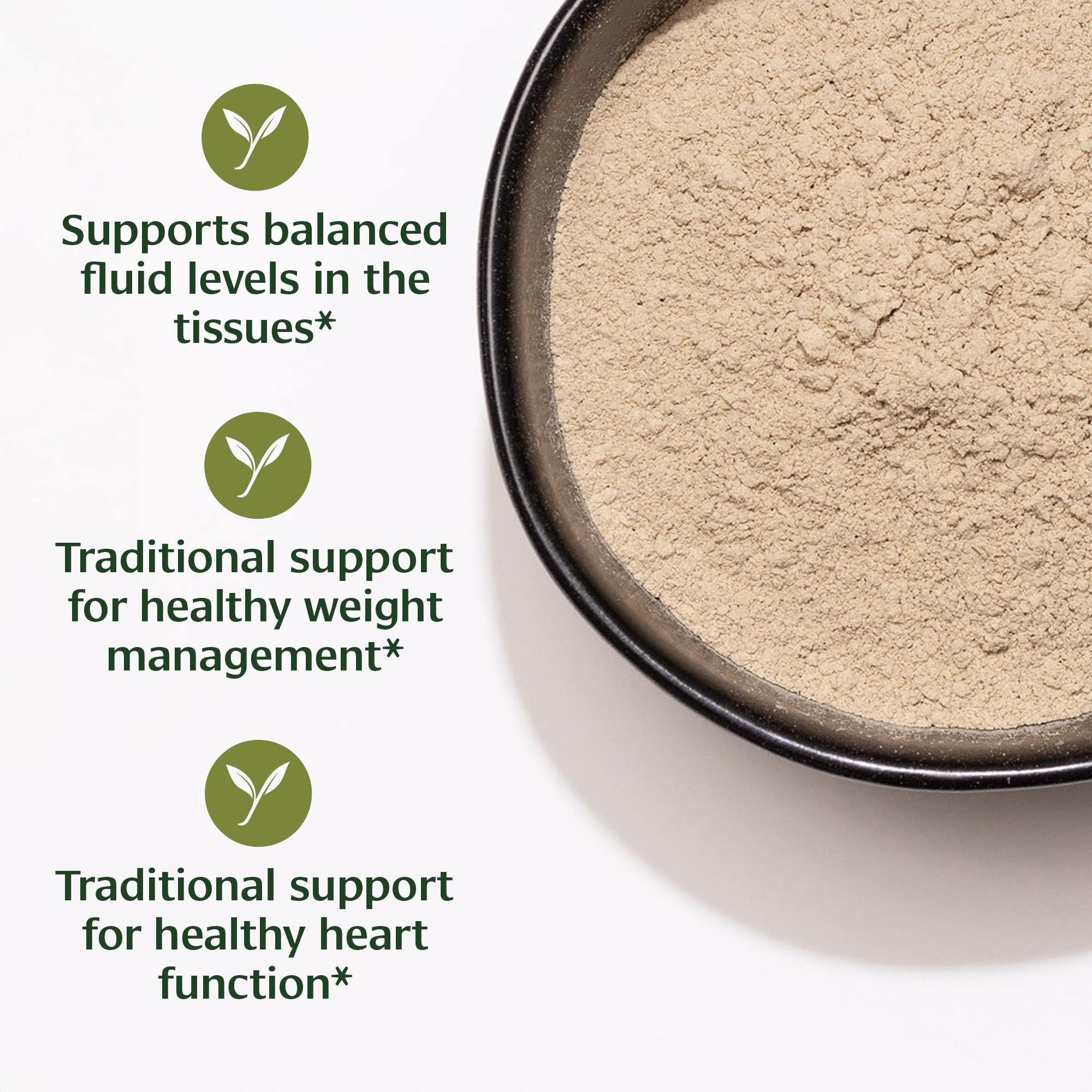 Banyan Botanicals Punarnava Powder 227g back view with ingredient details