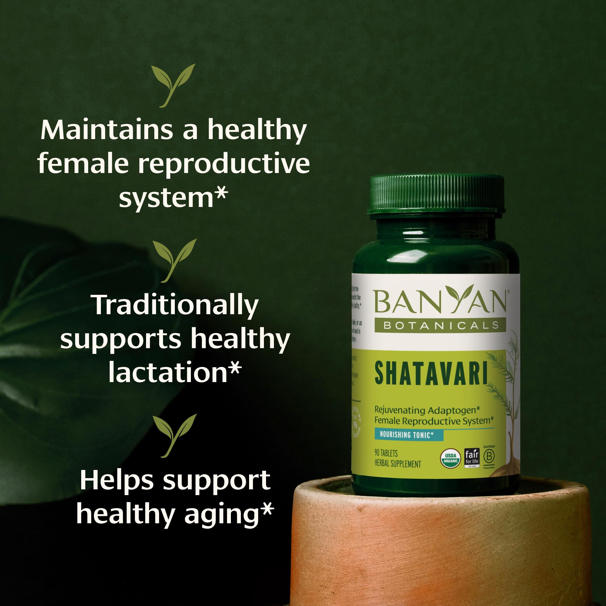 Banyan Botanicals Shatavari Powder packaging