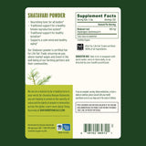 Banyan Botanicals Shatavari Powder packaging with ingredients