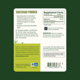 Banyan Botanicals Shatavari Root Powder mixed in warm water