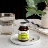 Banyan Botanicals Shilajit Resin 300mg Tablets close-up