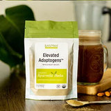 Banyan Botanicals support Adaptogens Organic Superfood Powder mixed with oatmeal