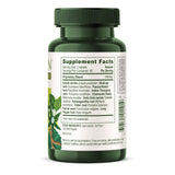 Banyan Botanicals Tranquil Mind 90 Tablets displayed with herbs