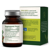 Banyan Botanicals Triphala Guggulu bottle with tablets