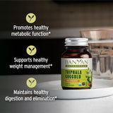 Banyan Botanicals Triphala Guggulu packaging side view