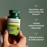 Banyan Botanicals Triphala Tablets 500mg packaging