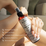 BARE BOTANICS Magnesium Spray 16 oz back view