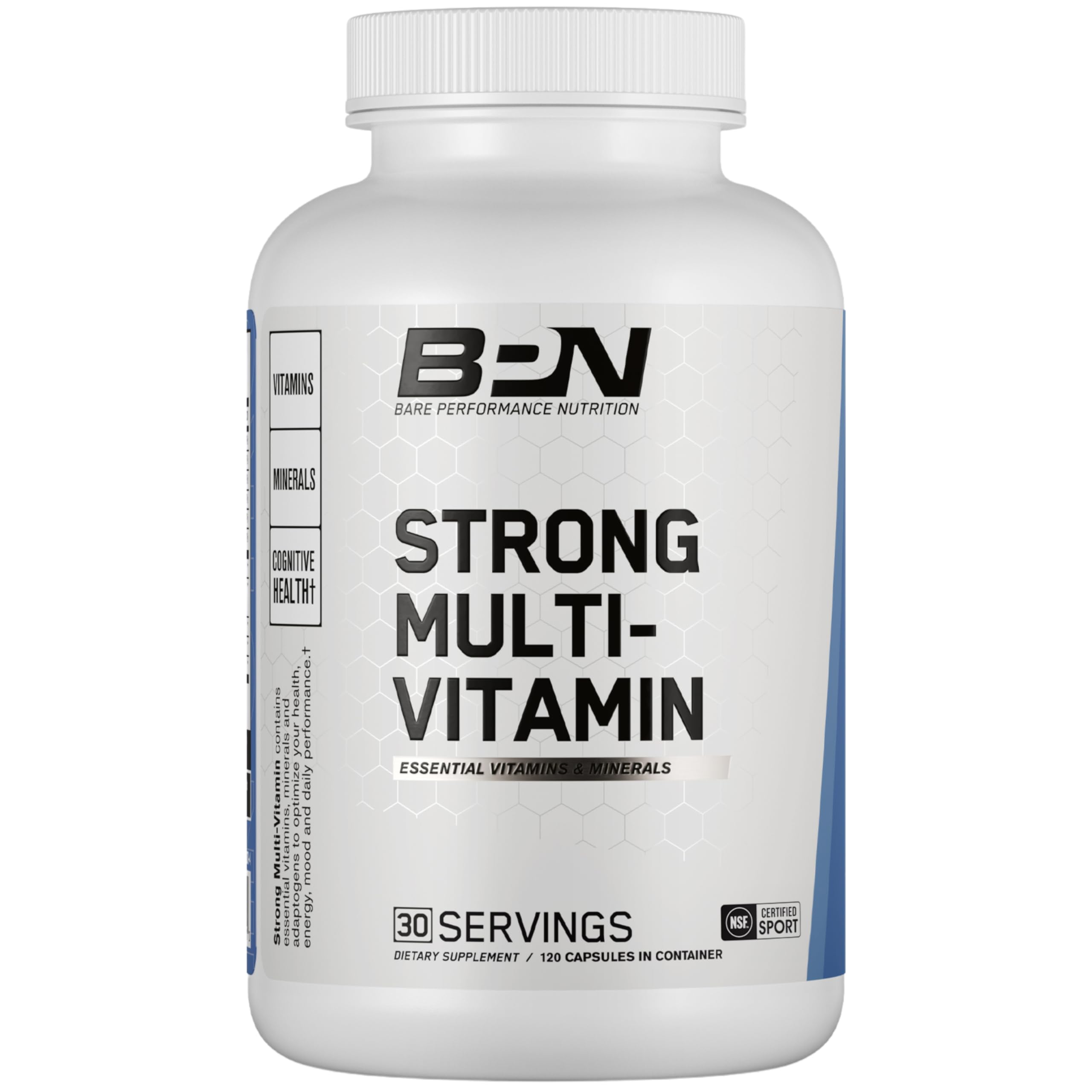 BARE PERFORMANCE NUTRITION Strong Multi-Vitamin front view