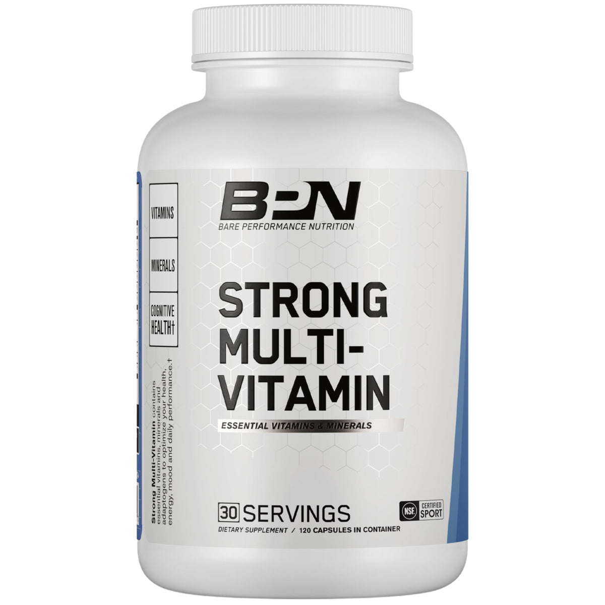 BARE PERFORMANCE NUTRITION Strong Multi-Vitamin front view