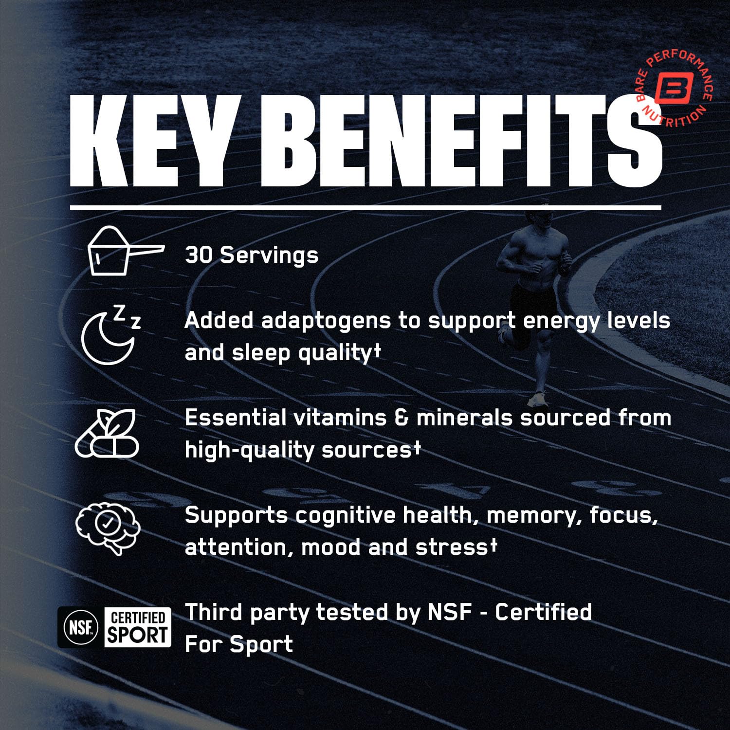 BARE PERFORMANCE NUTRITION Strong Multi-Vitamin packaging