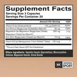 BARE PERFORMANCE NUTRITION use Essentials side view with label