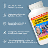 Barefoot Coral Calcium Complete 1500mg on a wooden table
