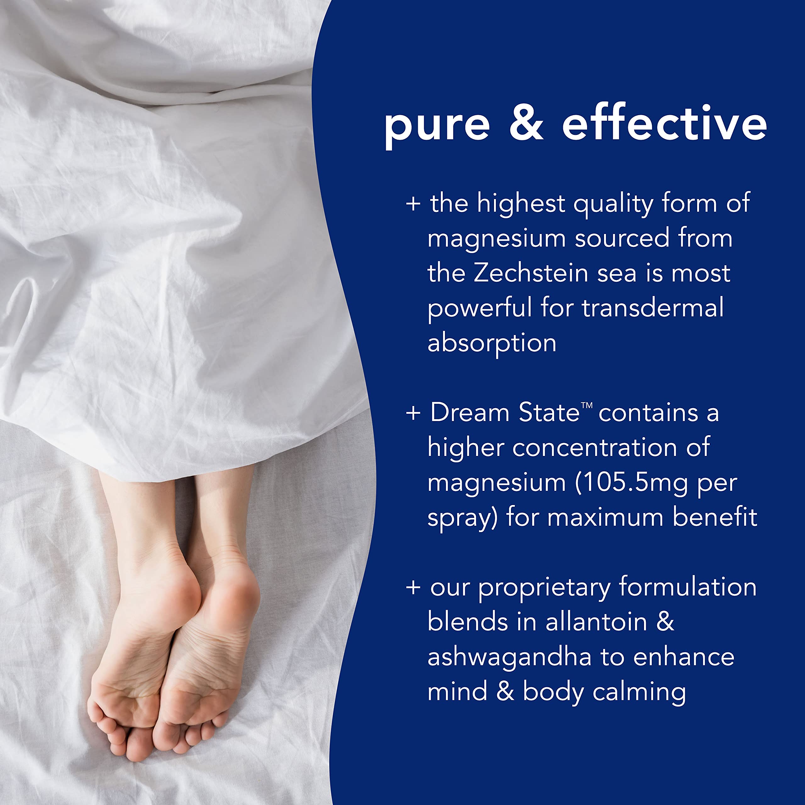 Barefoot Scientist Magnesium Sleep Spray 105.6mg application instructions