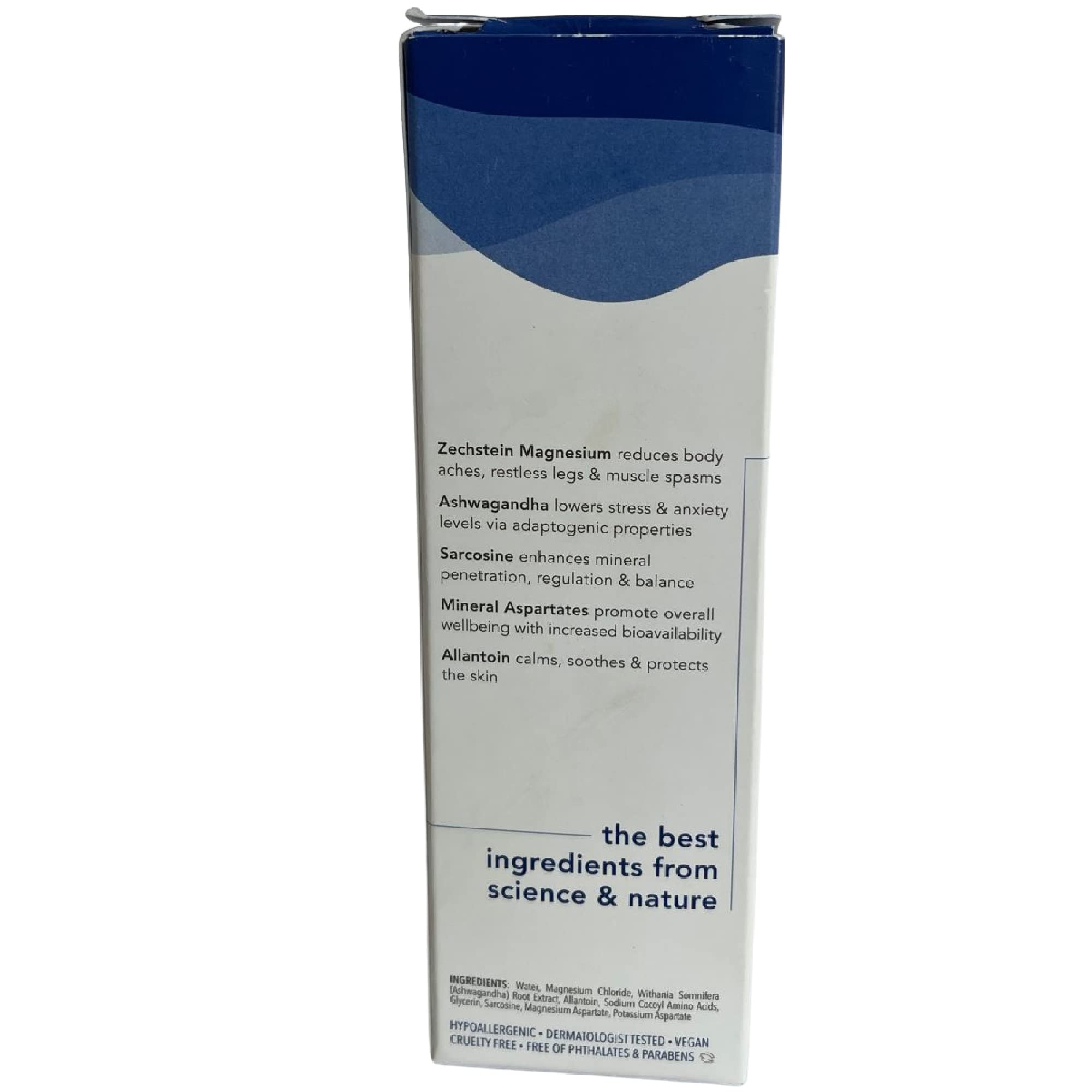 Barefoot Scientist Magnesium Sleep Spray close-up of nozzle