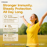 BareLabs Super C 1000mg Vitamin C capsules side view