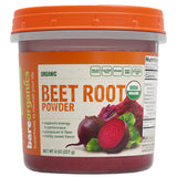 BareOrganics Beet Root Powder 227g front view with label