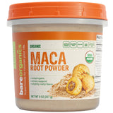 BareOrganics Maca Root Powder 299g front view with packaging
