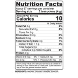 BareOrganics Turmeric Root Powder 227g jar with label