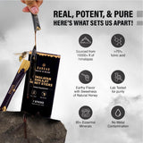 Bargad Shilajit Dark Chocolate Honey Stick with dark chocolate pieces