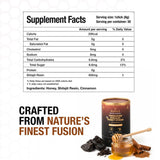 Bargad Shilajit Dark Chocolate Honey Sticks displayed with dark chocolate