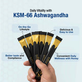 Bargad Shilajit Honey Stick close-up showing texture
