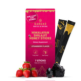 Bargad Shilajit Strawberry Honey Sticks packaging front view