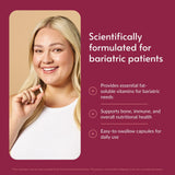 Bariatric Advantage ADEK Multivitamin 60 capsules side view