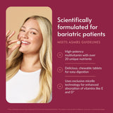 Bariatric Advantage Advanced Chewable Multivitamin packaging