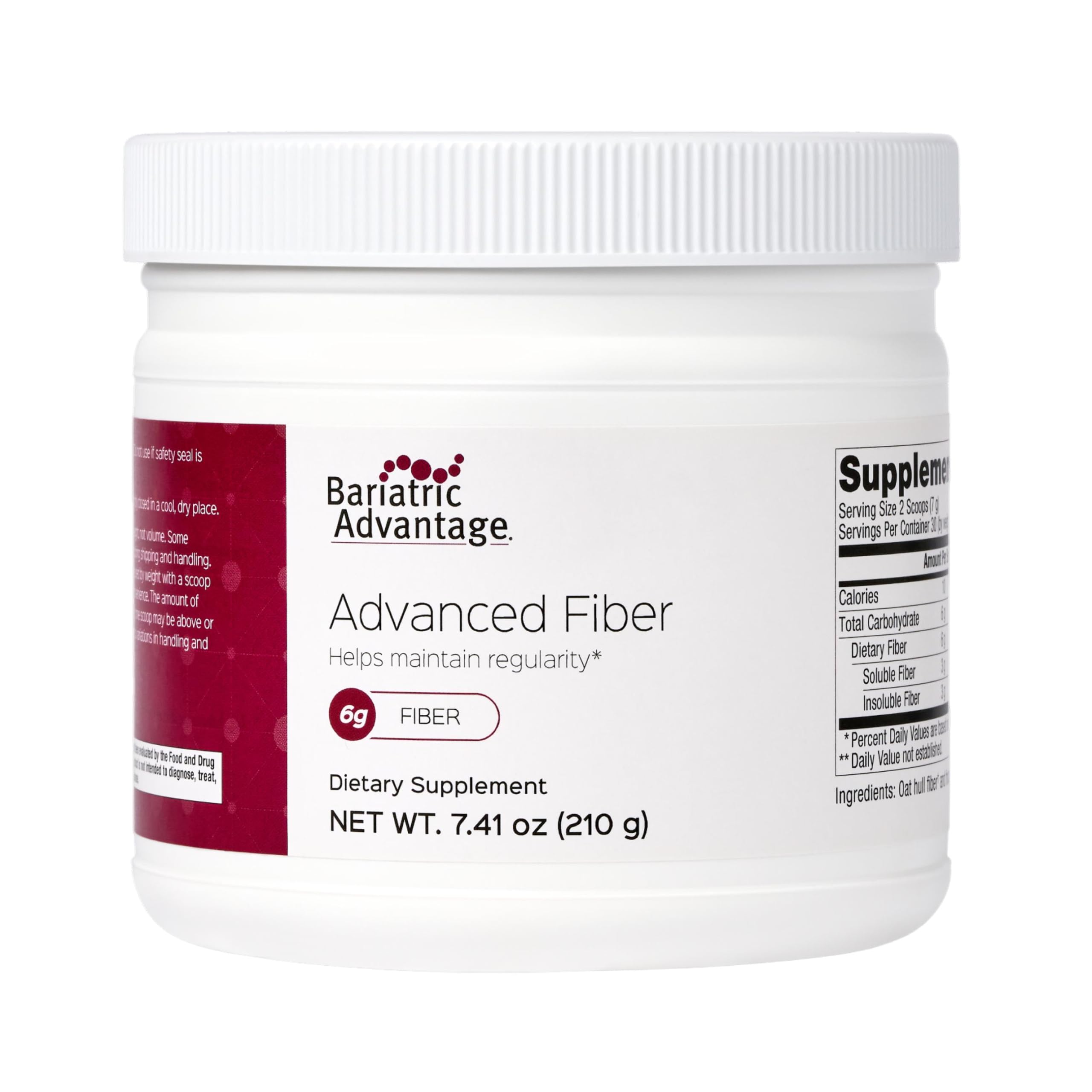 Bariatric Advantage Advanced Fiber Supplement 272g front view