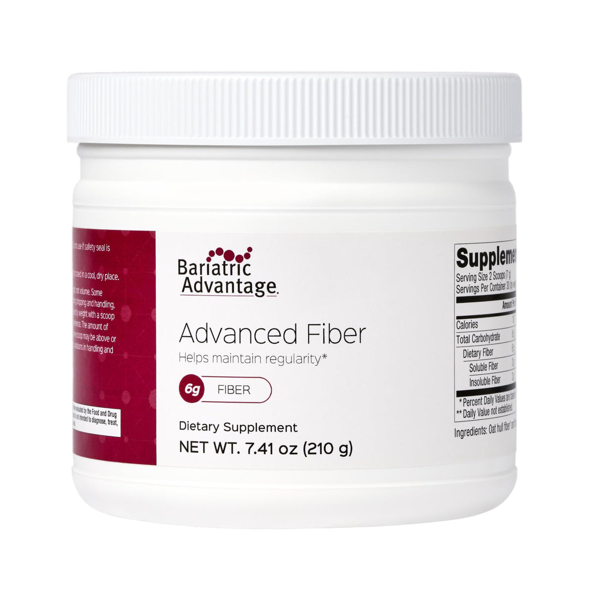 Bariatric Advantage Advanced Fiber Supplement 272g front view