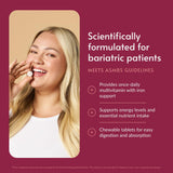 Bariatric Advantage Chewable Multivitamin with Iron packaging