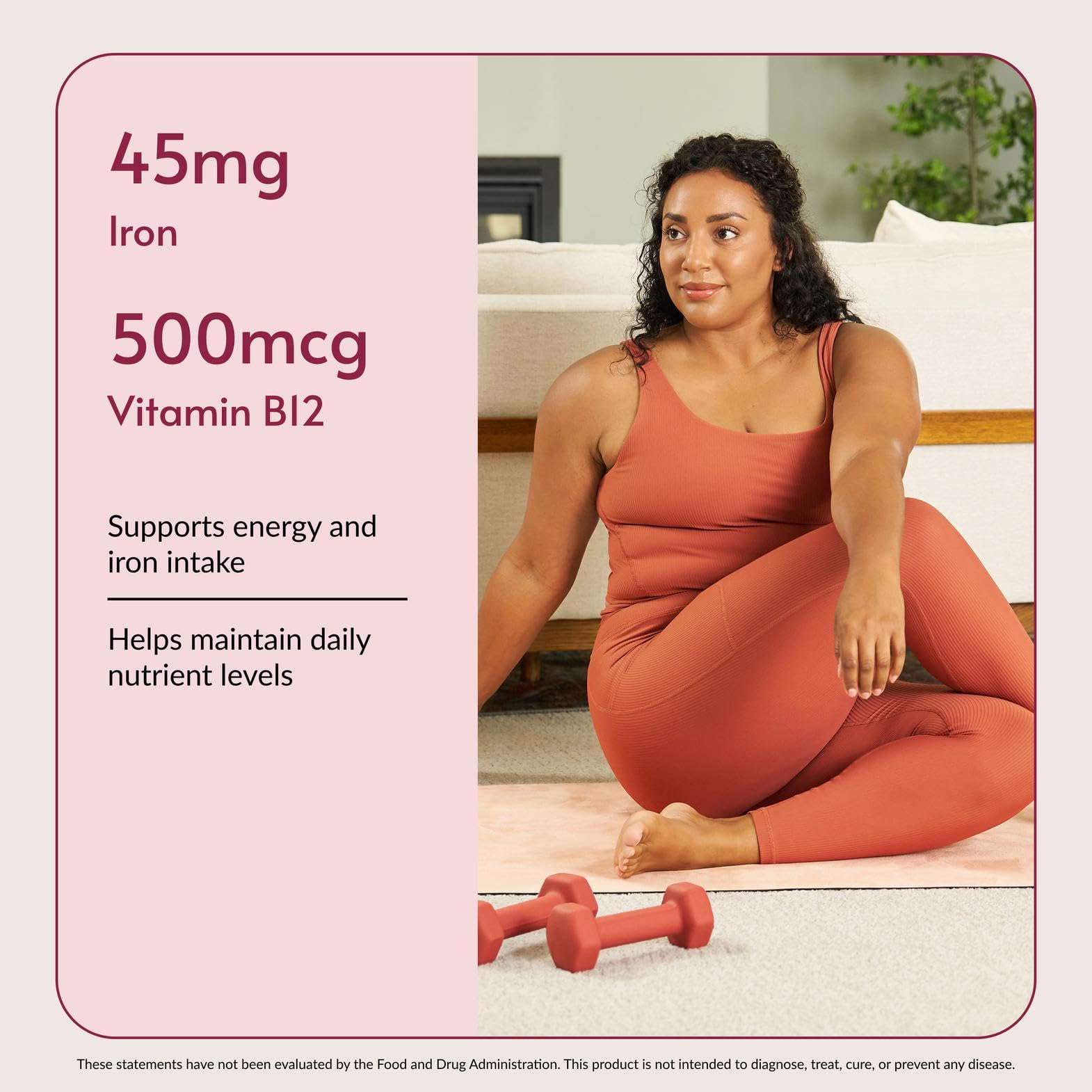 Bariatric Advantage Chewable Multivitamin with Iron side view