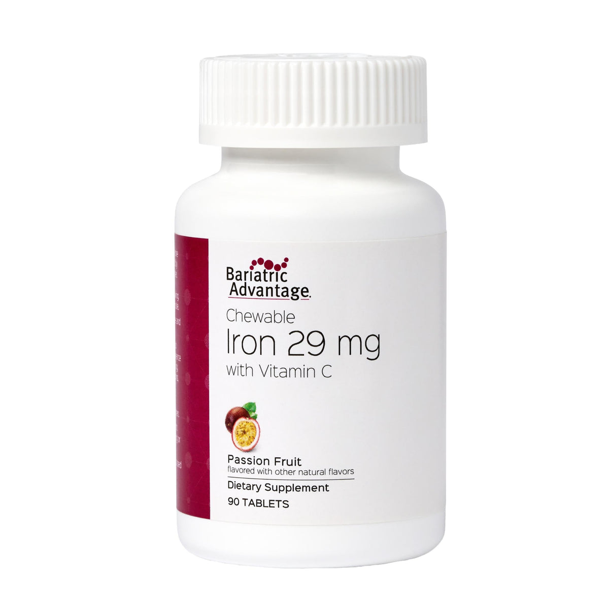 Bariatric Advantage Iron Chewable Tablets front view packaging