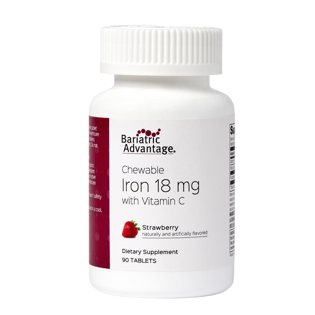 Bariatric Advantage Iron Supplement 60 Tablets front view