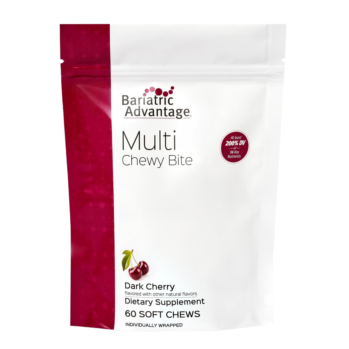 Bariatric Advantage Multivitamin Chew Bites front view