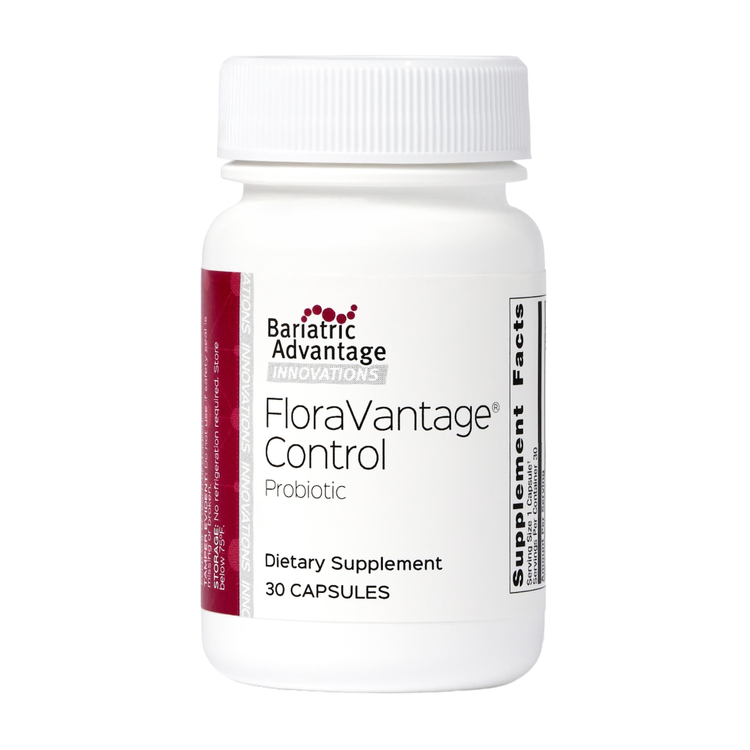 Bariatric Advantage Probiotic Supplement 60 capsules front view