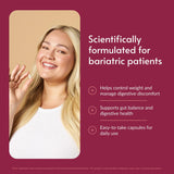 Bariatric Advantage Probiotic Supplement side view showing capsule details
