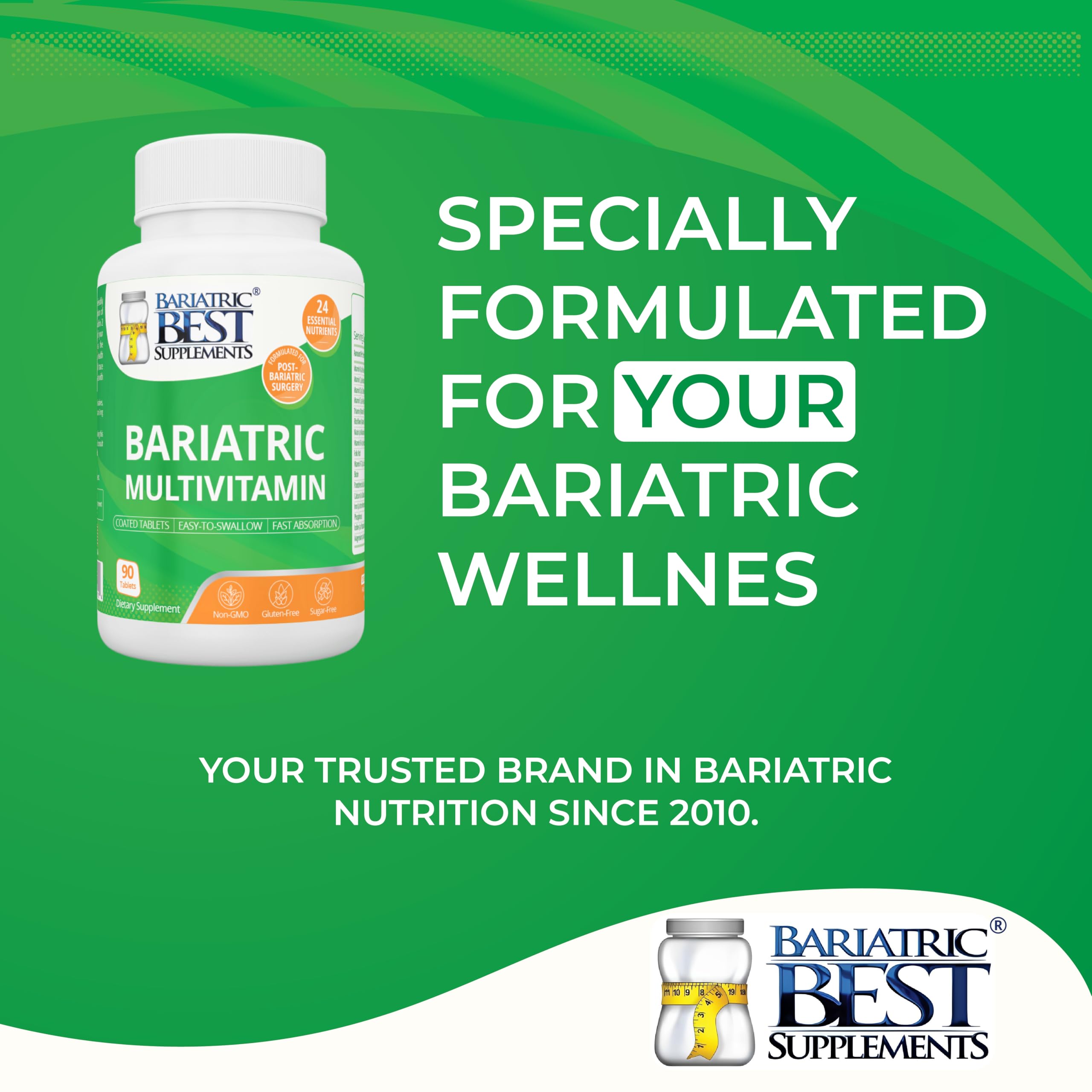 Bariatric Best Supplements Multivitamin Tablets ingredients list