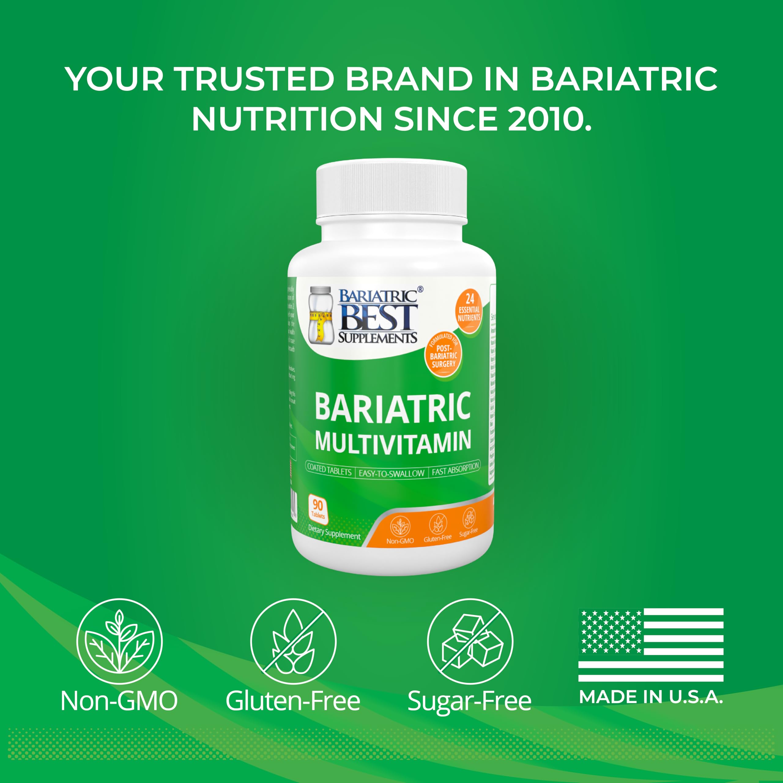 Bariatric Best Supplements Multivitamin Tablets packaging