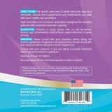 Bariatric Best Supplements Multivitamins back view showing ingredients