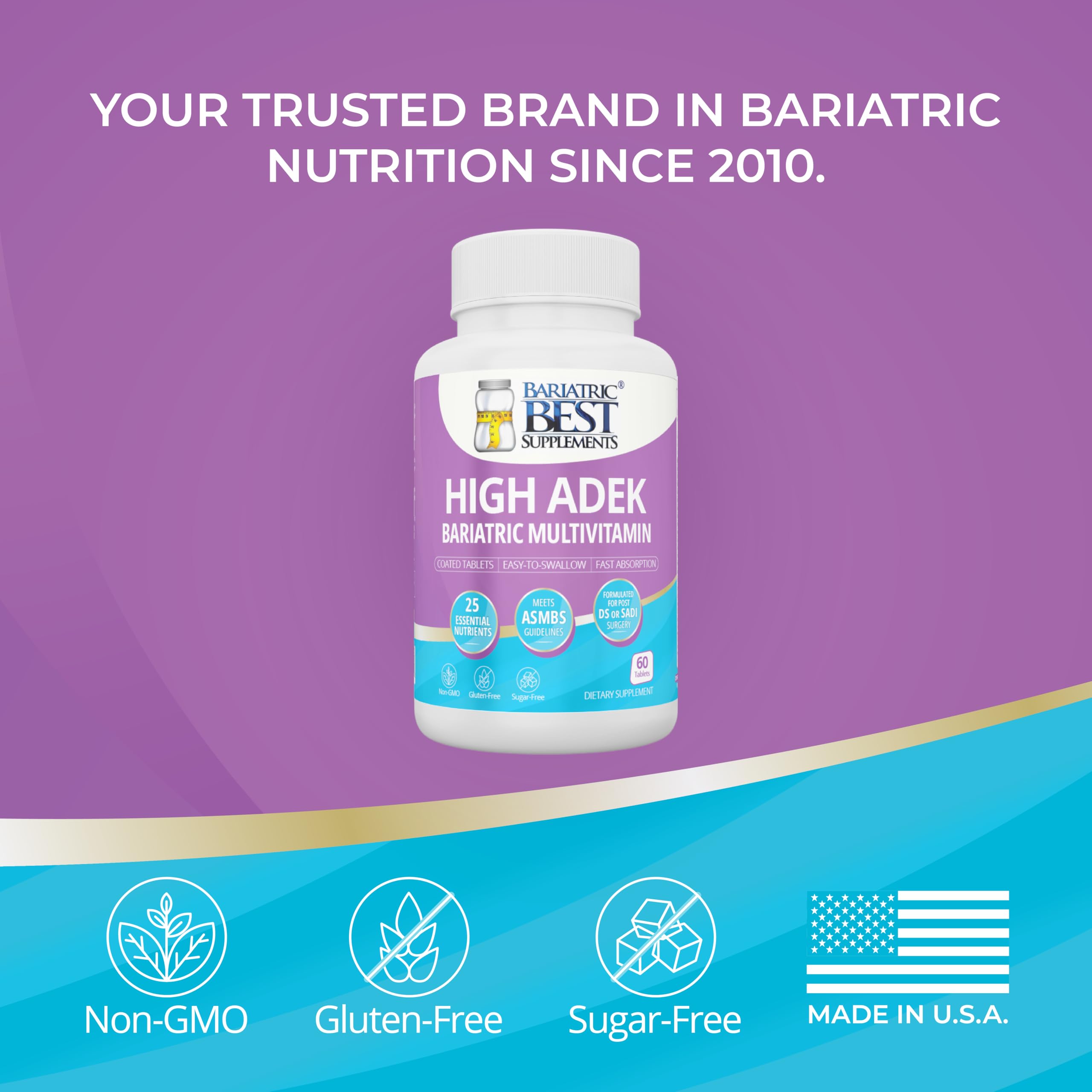 Bariatric Best Supplements Multivitamins close-up of tablets