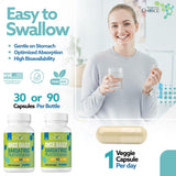 Bariatric Choice Once Daily Multivitamin Capsule with a glass of water