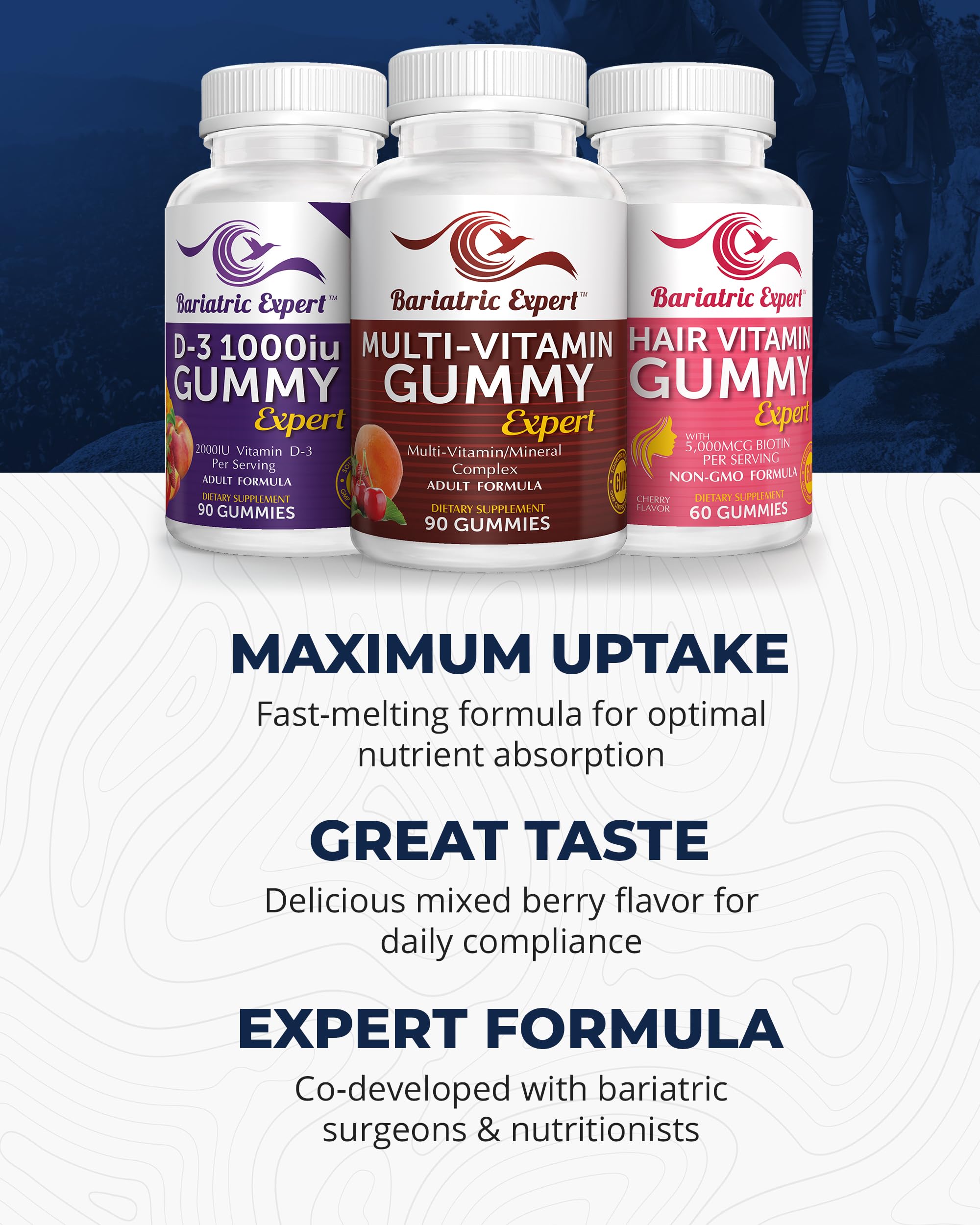 Bariatric Food Expert Gummy Multivitamin close-up of chews