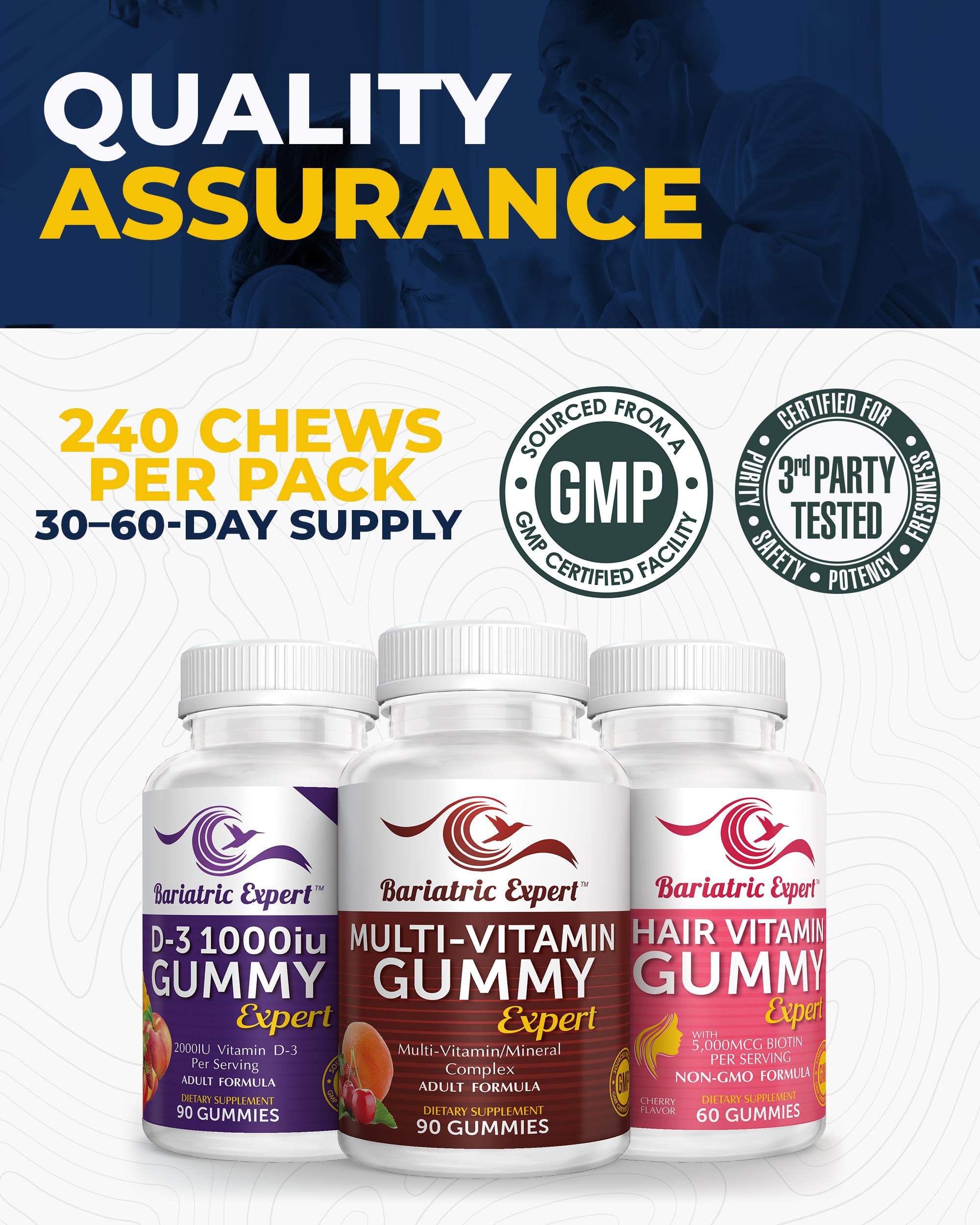 Bariatric Food Expert Gummy Multivitamin lifestyle scene