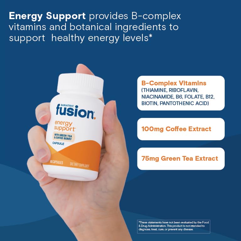 Bariatric Fusion B-Complex Vitamin side view of bottle