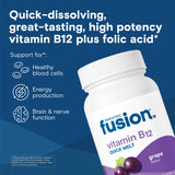 Bariatric Fusion B12 Sublingual Melts 1000 mcg tablet close-up