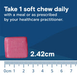 Bariatric Fusion Calcium Citrate Chewables 500mg packaging side view