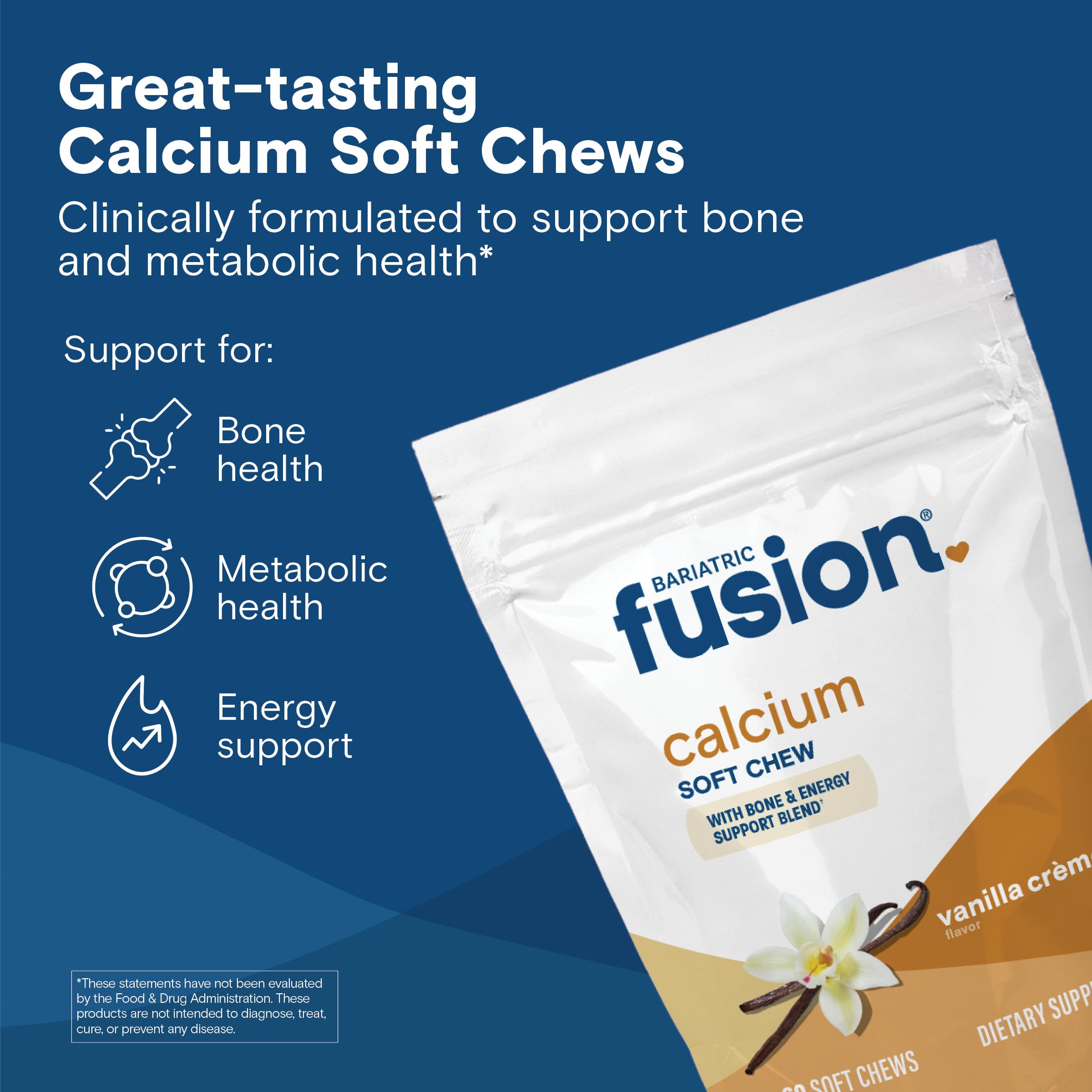 Bariatric Fusion Calcium Citrate Chews 500mg packaging