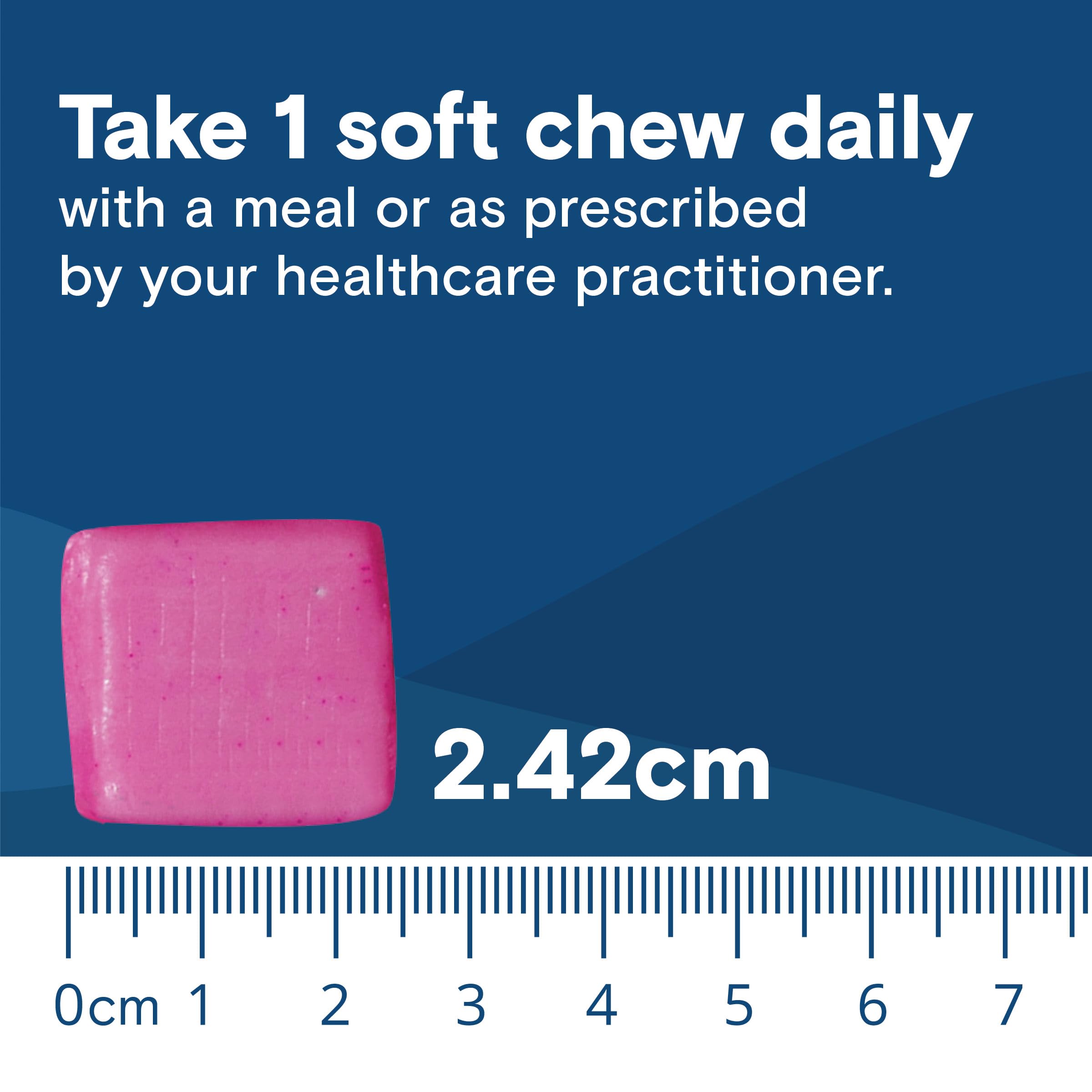 Bariatric Fusion Calcium Citrate Chews 500mg serving size