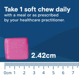 Bariatric Fusion Calcium Citrate Chews 500mg serving size